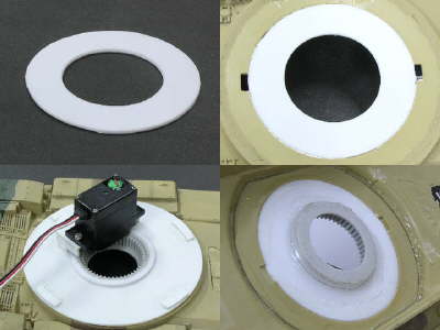 Attach Turret Base